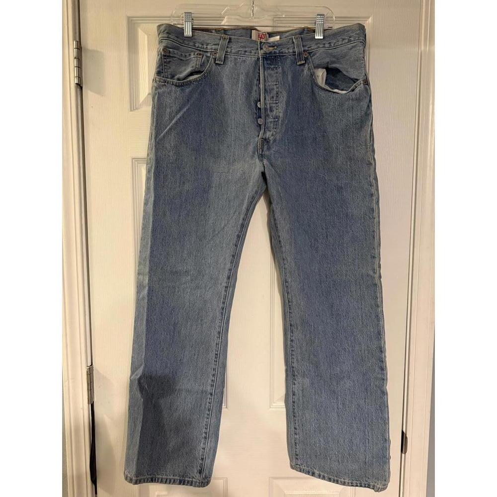 Levi’s 501 Original Straight Leg Jeans - W38 x L30
